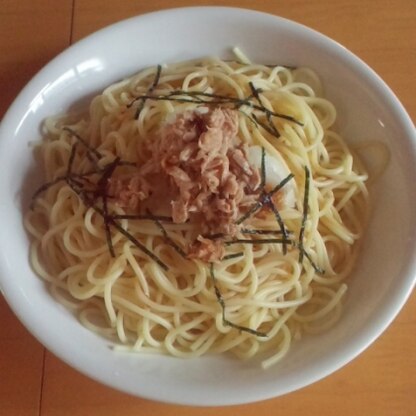 簡単に作れて美味しいこのパスタはランチにピッタリですね～♪美味しく頂きました♡
ご馳走様でした～